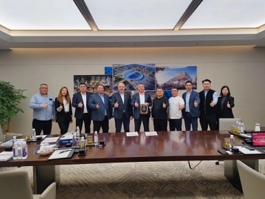 Казахстанская лифтовая делегация в Китае