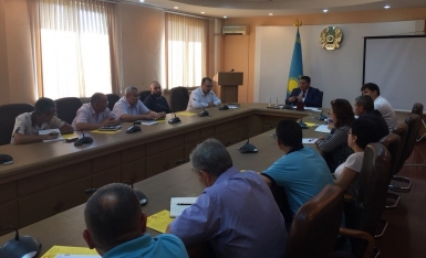 Национальная Ассоциация Лифтовиков Казахстана при содействии акимата Алатауского района провела обучающее совещание по вопросам безопасности эксплуатации лифтов.